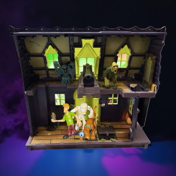 Scooby Doo Mystery Mansion Shaggy Hamburger Creeper Mummy Ghoul Mystery Machine - Picture 8 of 12
